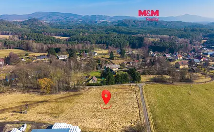 Prodej stavebního pozemku 5 227 m², Janovice v Podještědí, okres Liberec