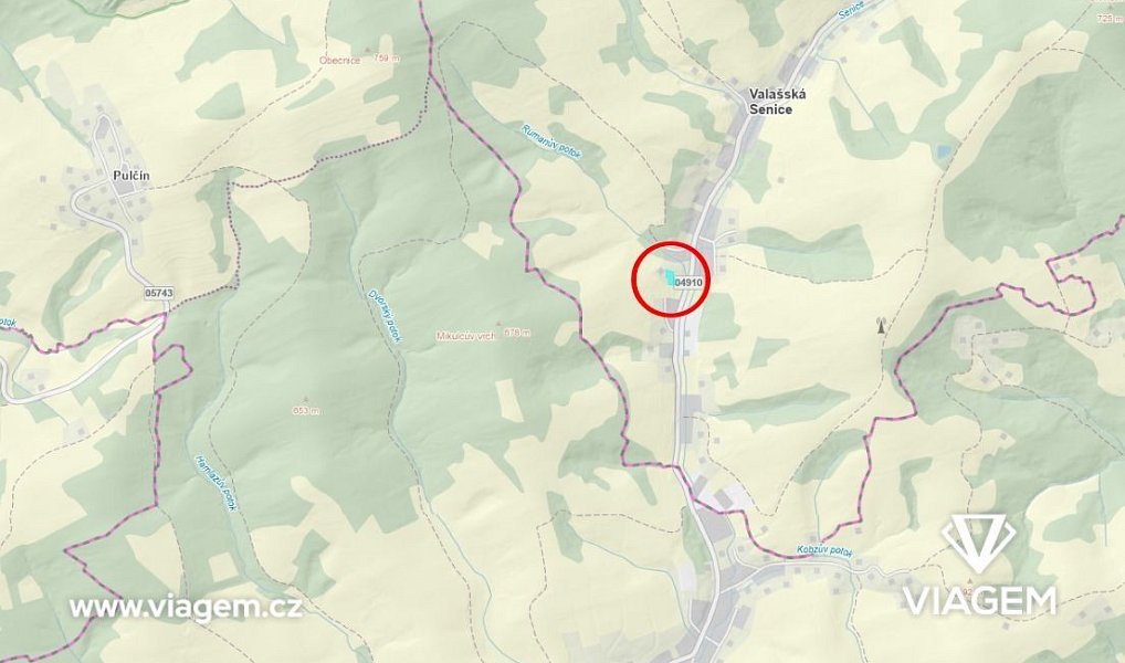 Prodej stavebního pozemku 482 m², Valašská Senice – náhled fotky 4