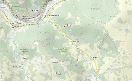 Dražba lesa 169 m², Malé Březno