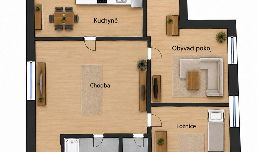 Prodej bytu 2+1 57 m², Most – náhled fotky 14