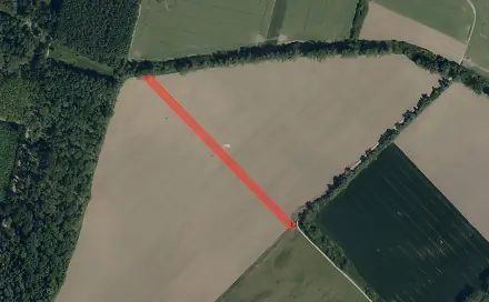 Prodej pole 5 741 m², Veselí nad Moravou - Zarazice, okres Hodonín