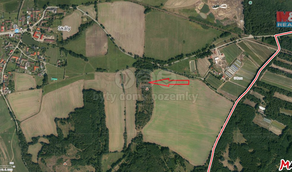 Prodej lesa 3 594 m², Skály – náhled fotky 2