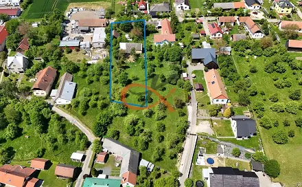 Prodej stavebního pozemku 2 315 m², Ostrata, okres Zlín