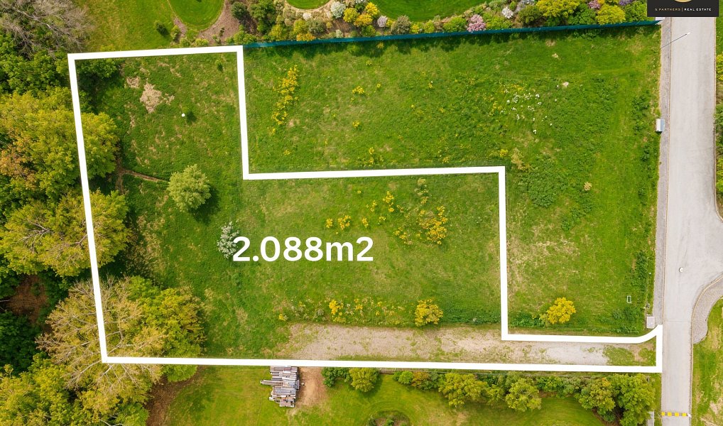 Prodej stavebního pozemku 2 088 m², Unhošť – náhled fotky 2