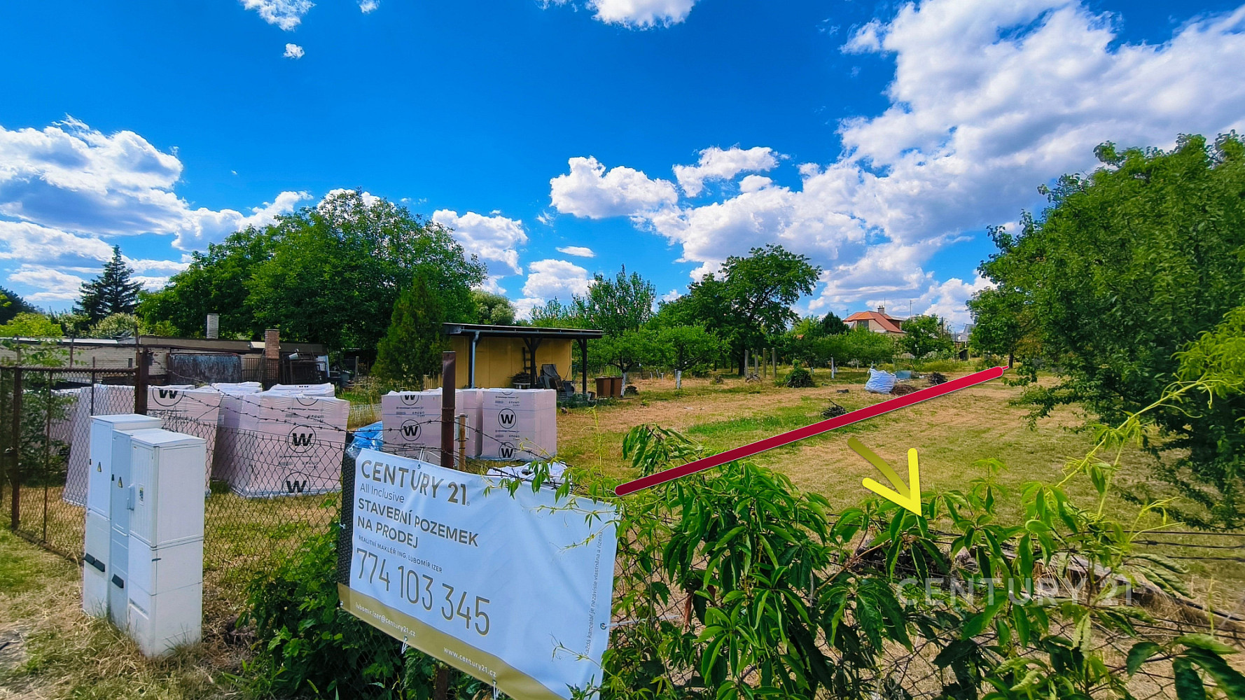 Prodej stavebního pozemku 1 175 m²