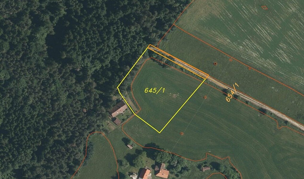 Prodej pozemku 5 614 m², Holubov – náhled fotky 3