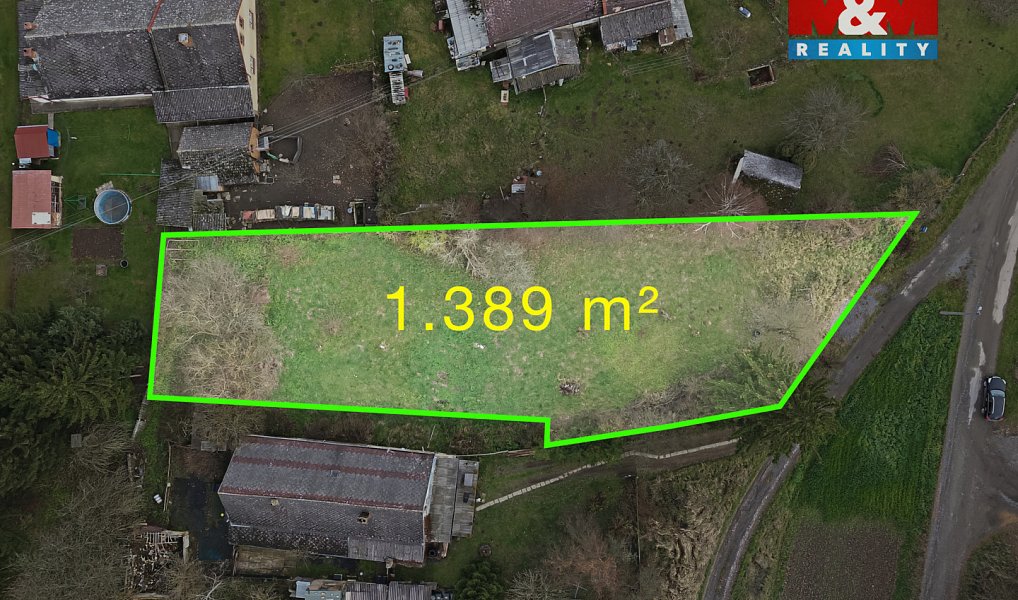 Prodej stavebního pozemku 1 389 m², Rychnov na Moravě – náhled fotky 2