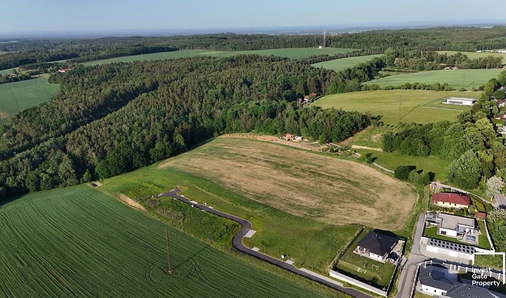 Prodej stavebního pozemku 966 m², Hůry – náhled fotky 3