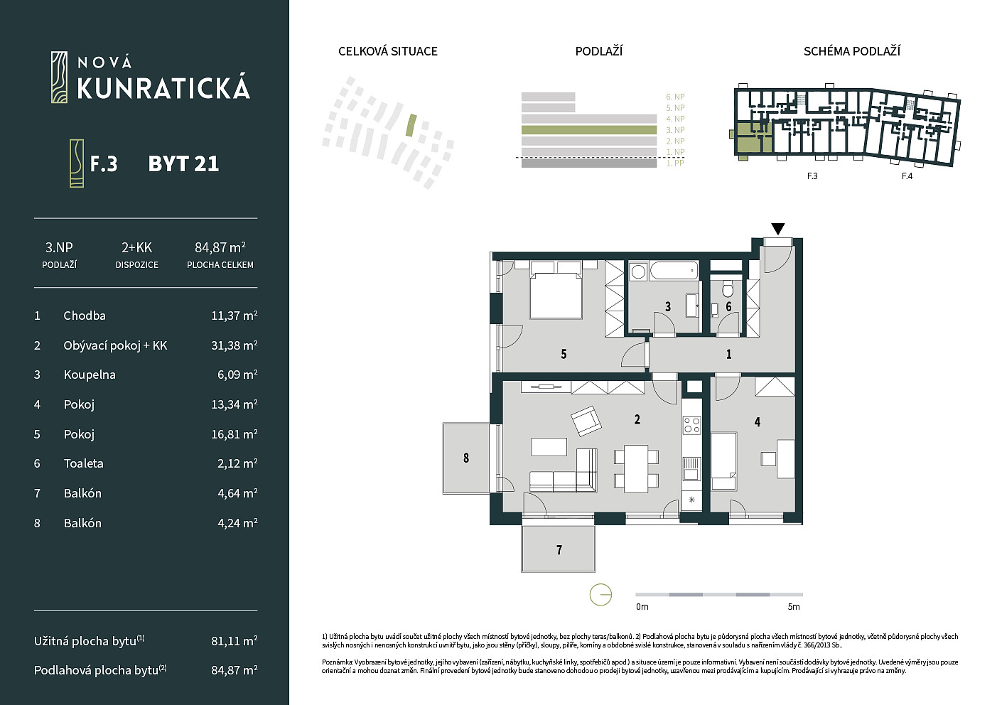 Prodej bytu 3+kk 81 m² — photo 2