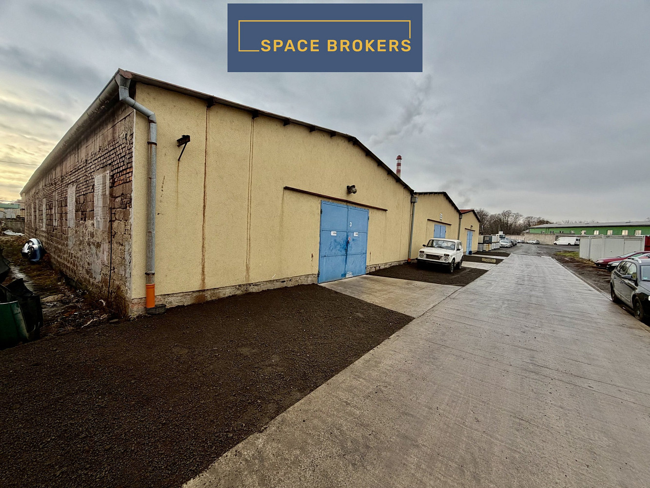 Pronájem skladovacích prostor 350 m²