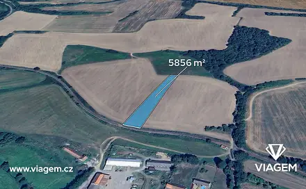 Prodej pole 915 m², Mileč, okres Plzeň-Jih