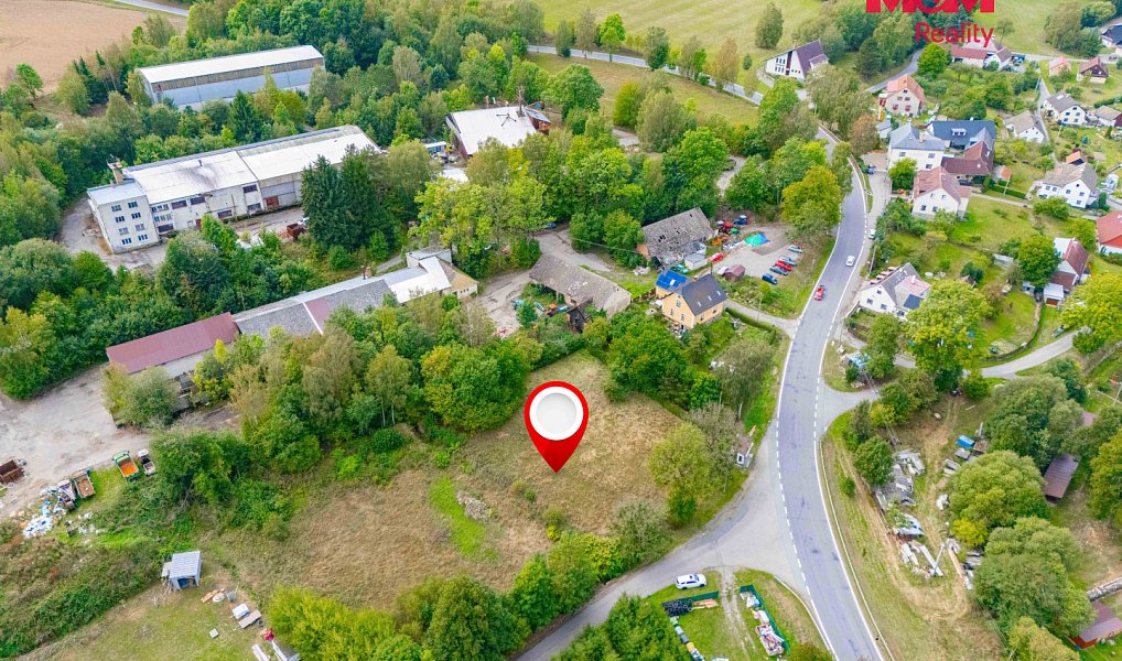 Prodej stavebního pozemku 1 050 m², Věcov – náhled fotky 6