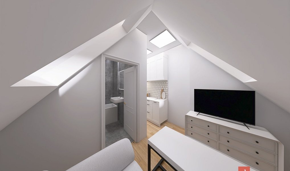 Prodej bytu 1+kk 39 m², Praha – fotka 1 z 17