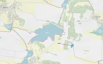 Dražba lesa 4 542 m², Hradiště