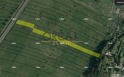 Prodej pole 2 279 m², Hrobice, okres Zlín