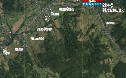 Prodej lesa 32 112 m², Nový Hrozenkov, okres Vsetín