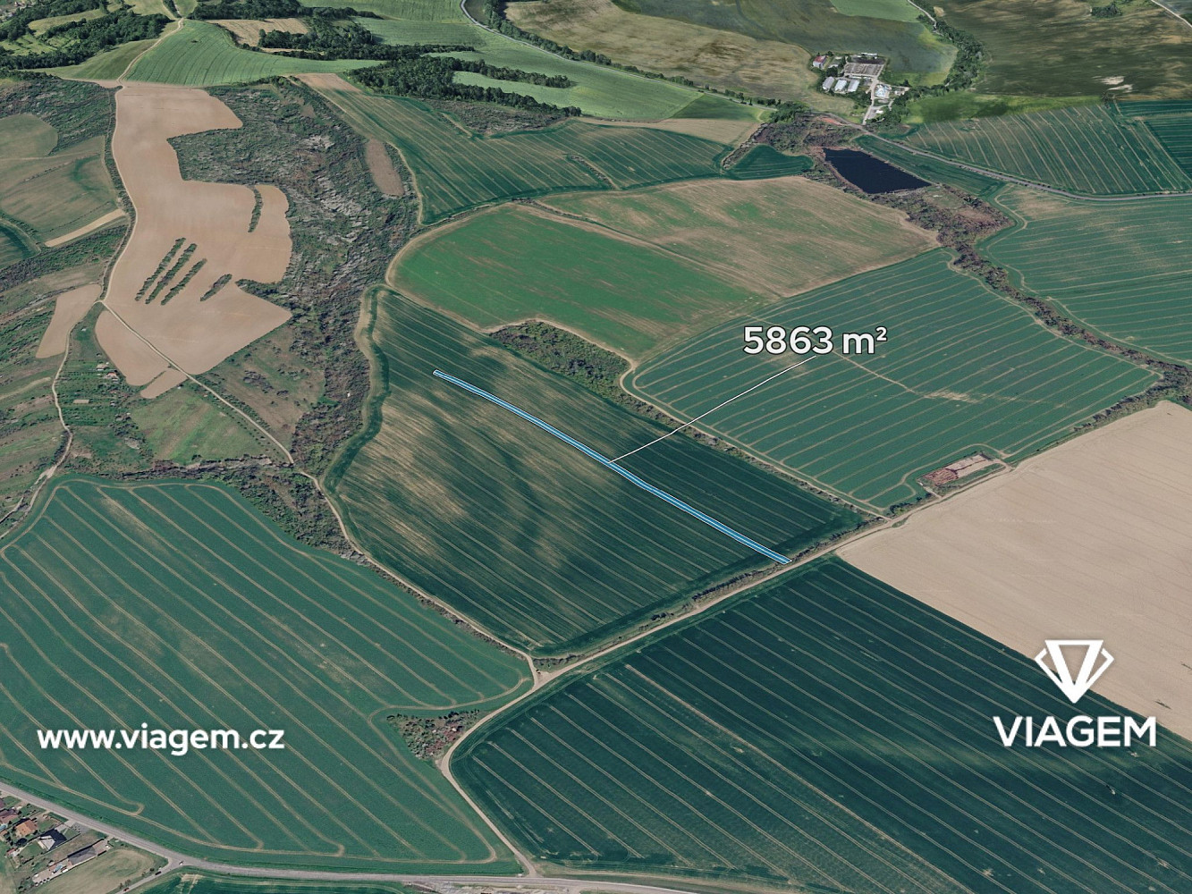 Prodej pole 1 710 m²
