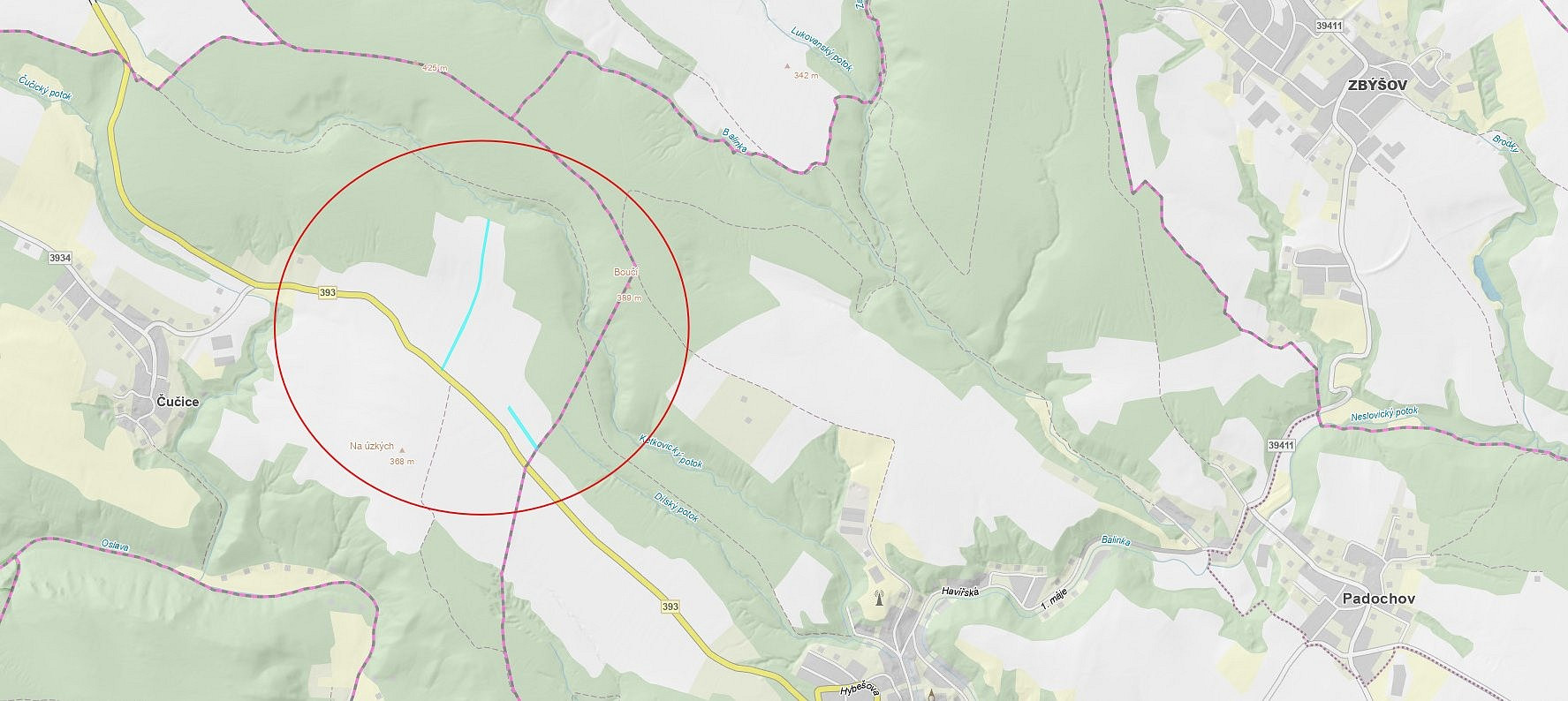 Prodej pole 9 605 m²