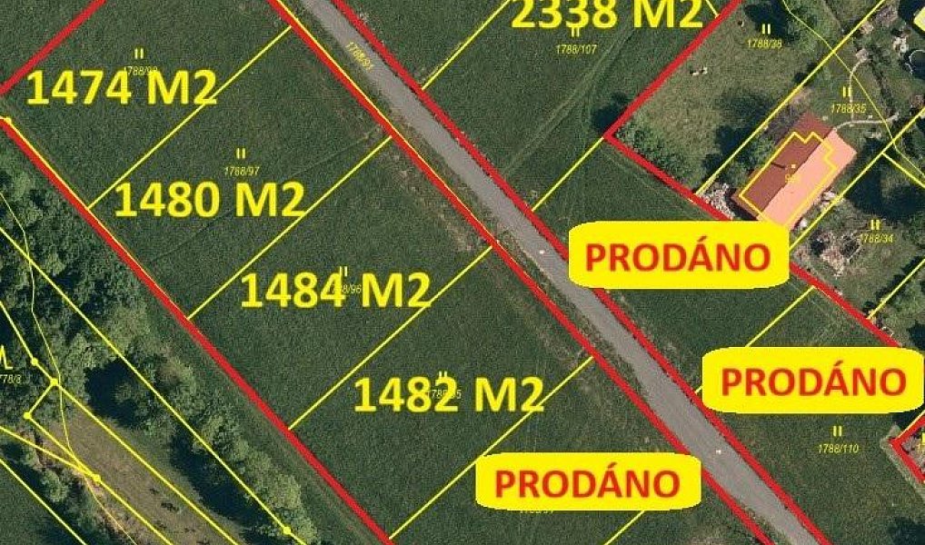 Prodej stavebního pozemku 1 474 m², Lichnov – náhled fotky 7