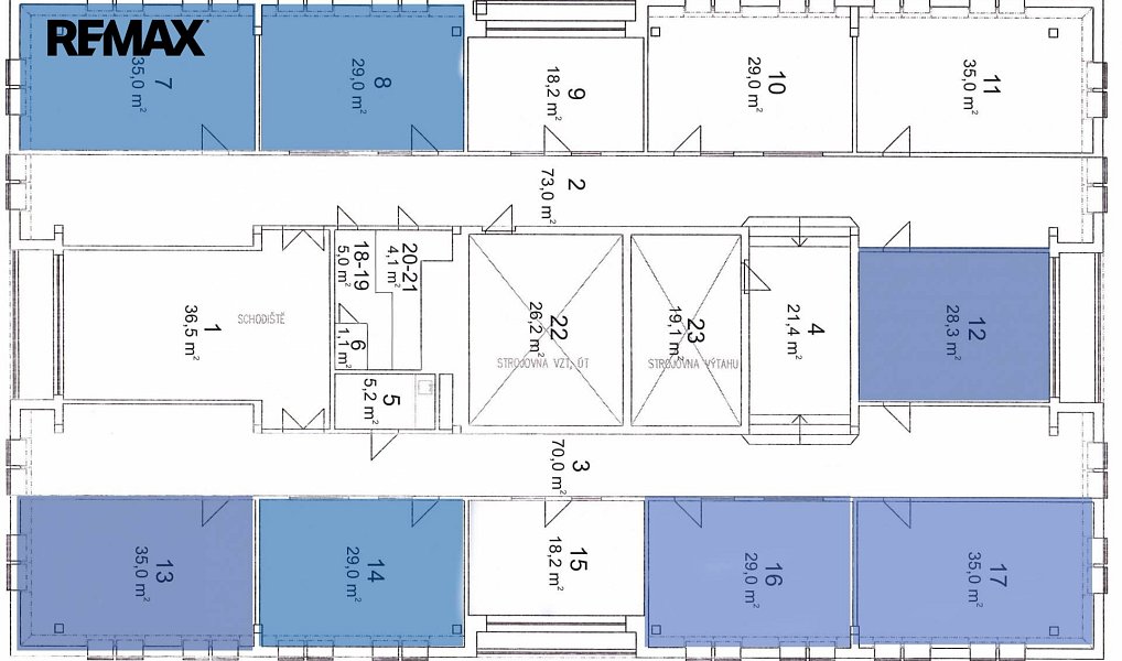 Pronájem kanceláře 25 m², Žatec – náhled fotky 7