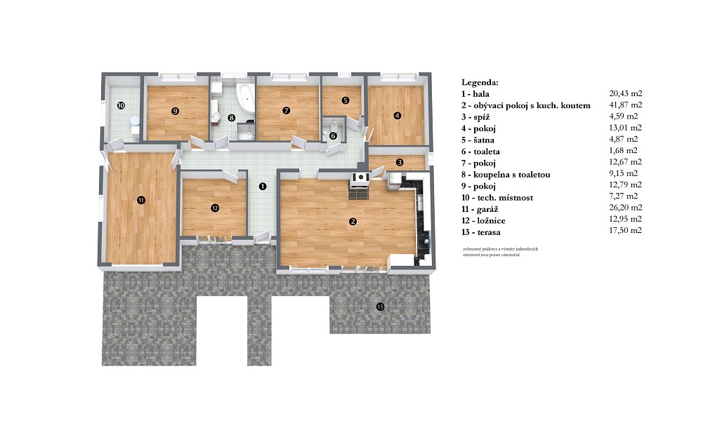 Prodej domu 227 m² s pozemkem 513 m², Sopřeč – náhled fotky 20