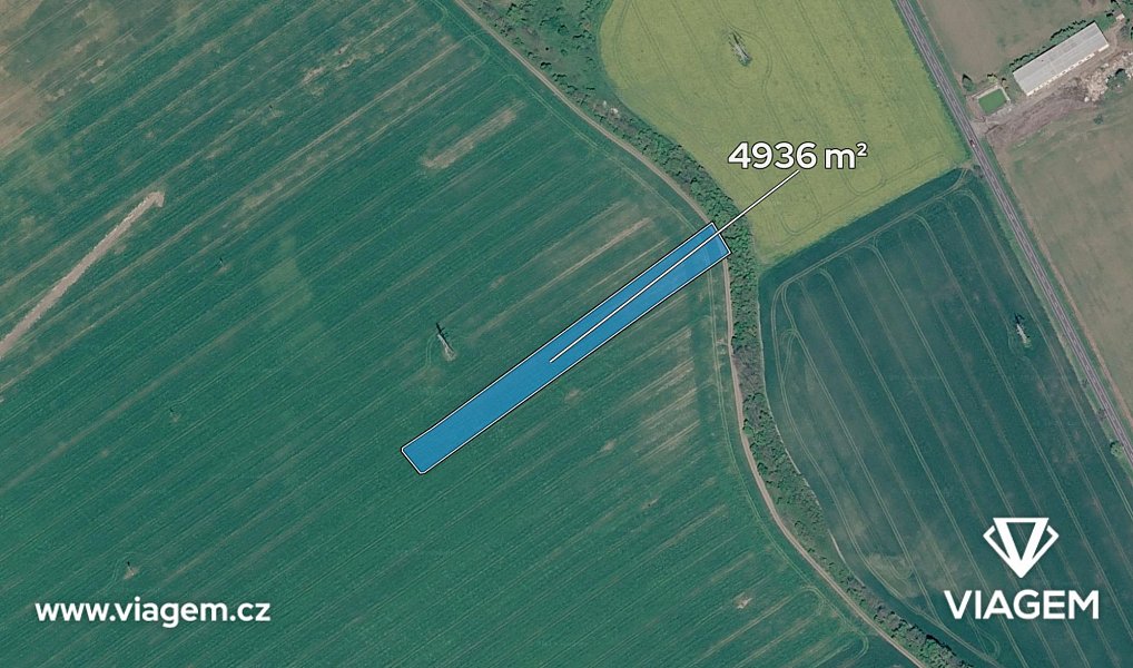 Prodej pole 617 m², Sulejovice – náhled fotky 2