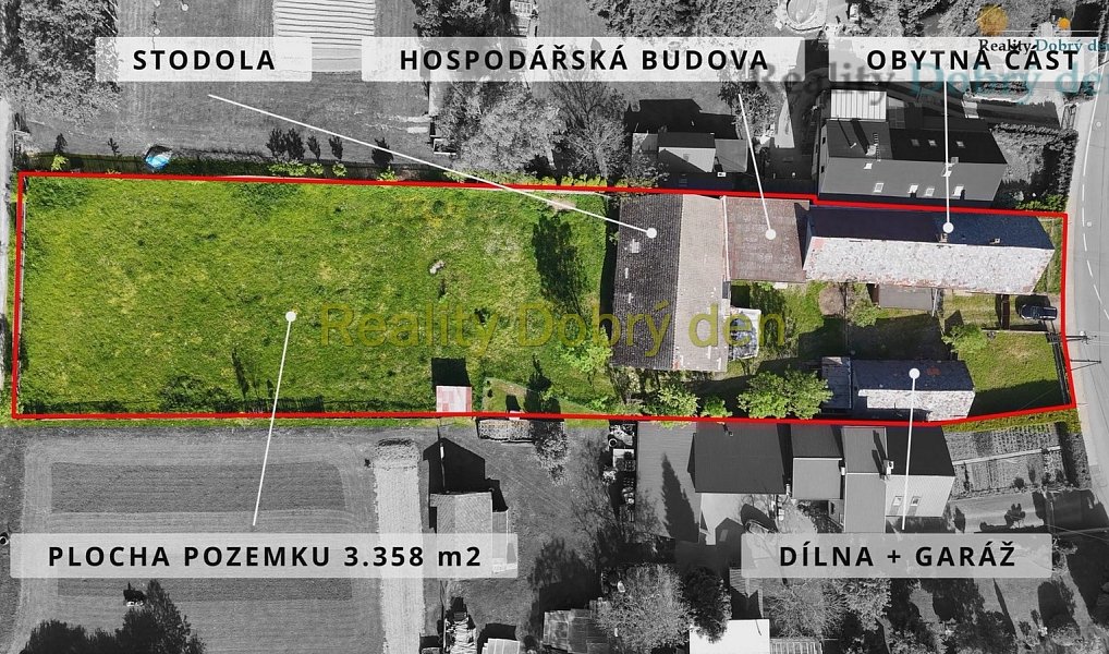 Prodej domu 112 m² s pozemkem 3 358 m², Melč – náhled fotky 2
