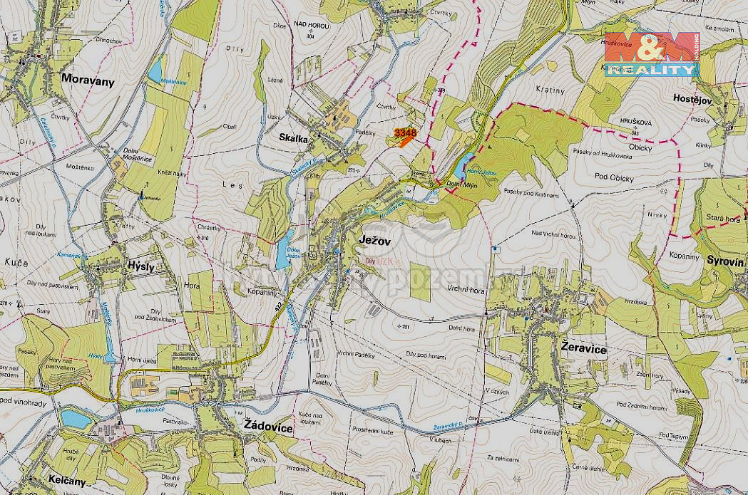 Prodej pole 1 000 m² — photo 2