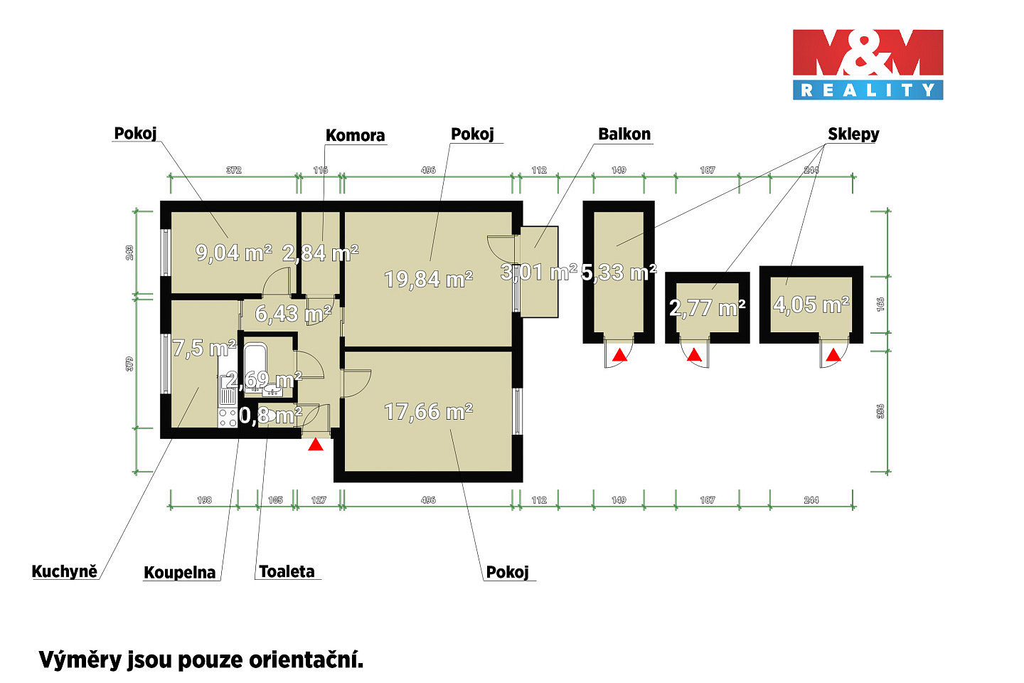 Prodej bytu 3+1 80 m² – fotografie 4