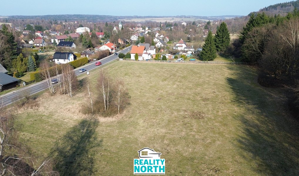 Prodej stavebního pozemku 3 658 m², Rybniště – fotka 1 z 8