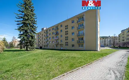 Prodej bytu 2+1 51 m², Halasova, Jeseník