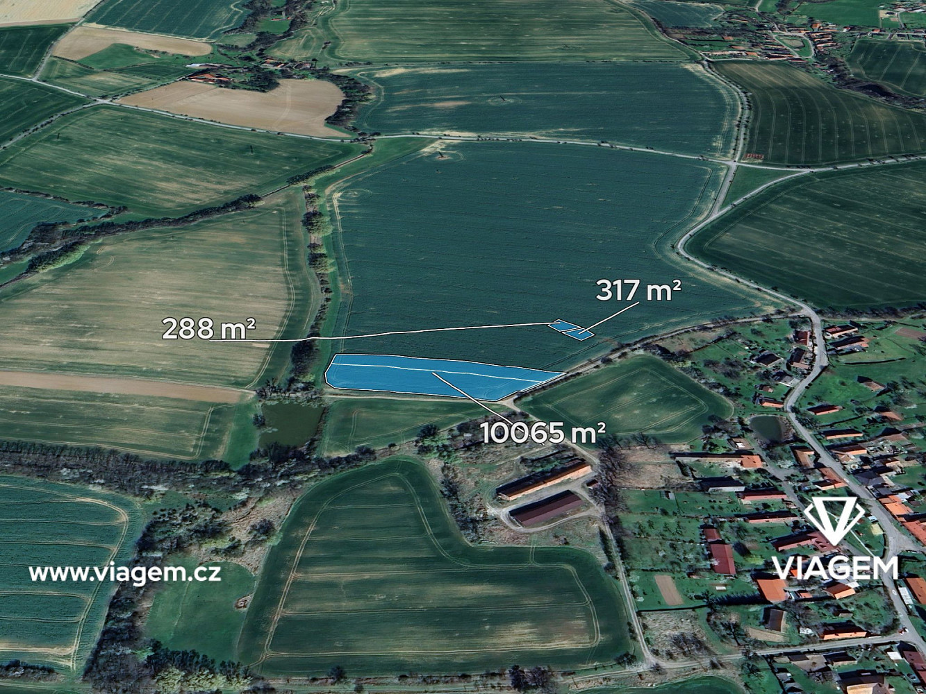 Prodej pole 3 556 m², Golčův Jeníkov