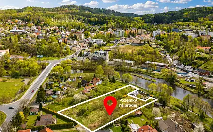 Prodej stavebního pozemku 4 050 m², Karlovy Vary - Tašovice
