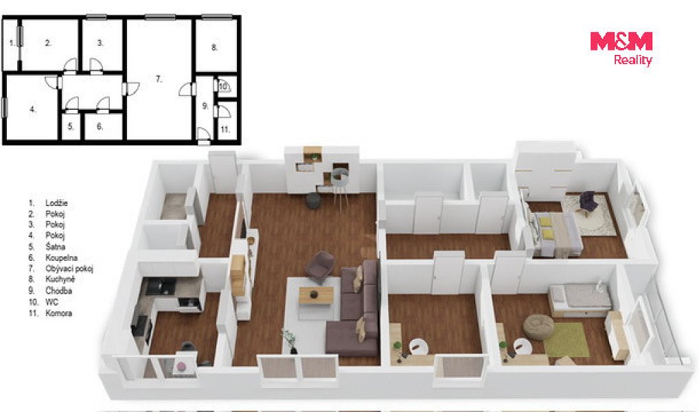 Prodej bytu 4+1 85 m², Ostrava – náhled fotky 25