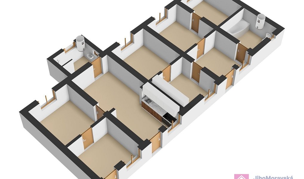 Prodej domu 94 m² s pozemkem 483 m², Moravská Nová Ves – náhled fotky 6