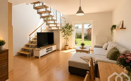 Prodej domu 81 m² s pozemkem 118 m², Za Devítkou, Jinočany, okres Praha-západ