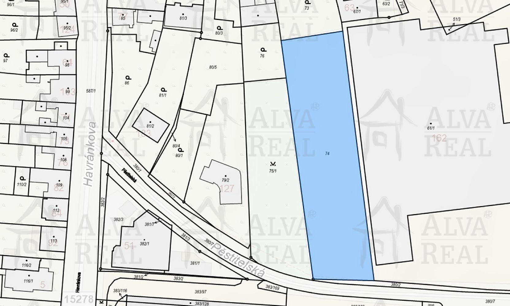 Prodej komerčního pozemku 1 500 m² – fotografie 3