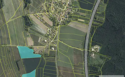 Prodej pole 29 336 m², Bakov nad Jizerou - Chudoplesy, okres Mladá Boleslav
