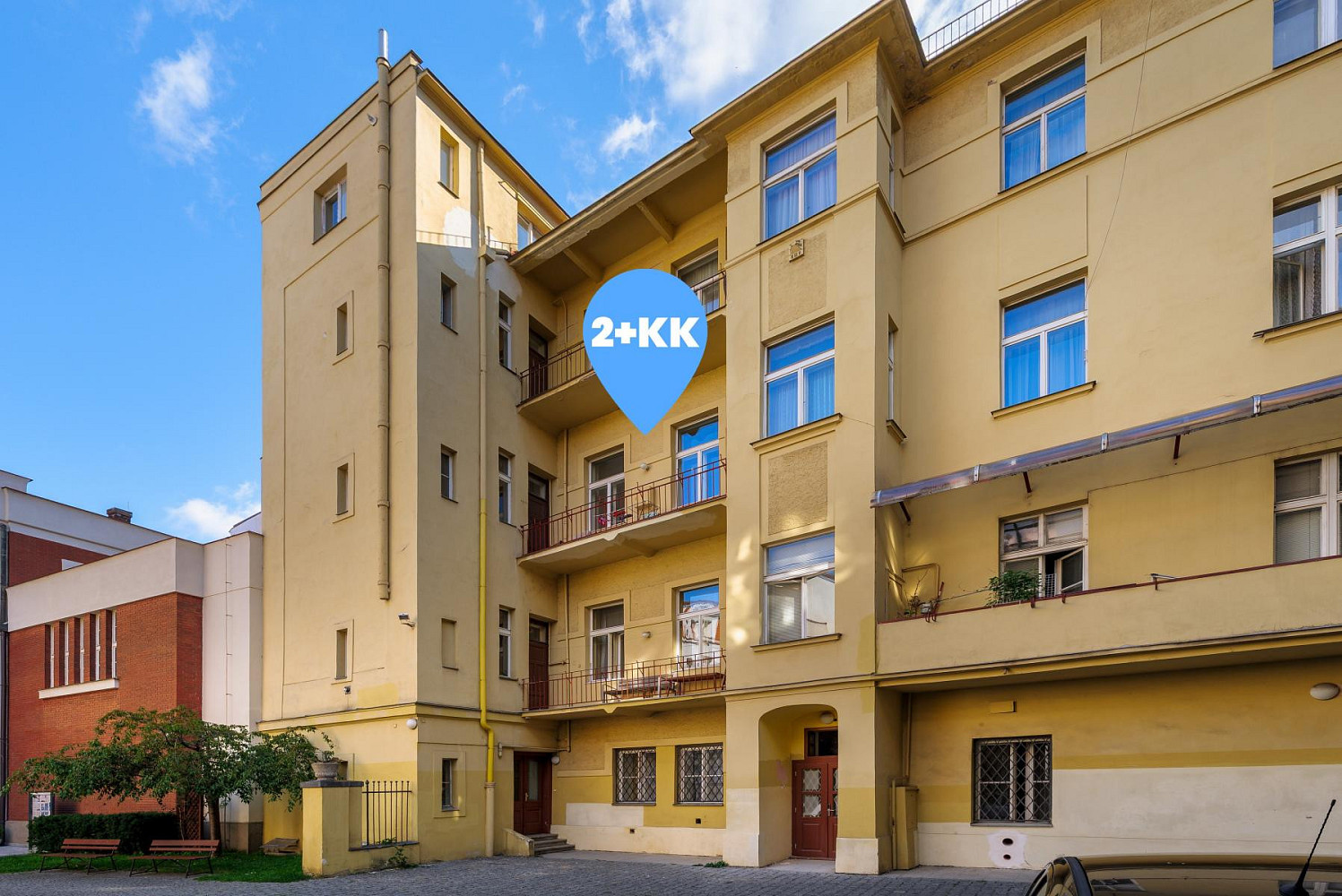 Pronájem bytu 2+kk 55 m²