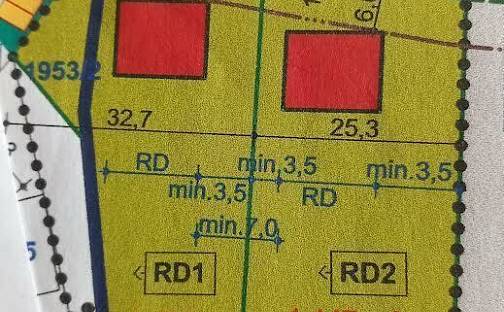Prodej stavebního pozemku 1 488 m², Brtnice, okres Jihlava