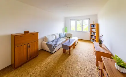 Prodej bytu 2+1 54 m², Na Blatech, Pacov, okres Pelhřimov