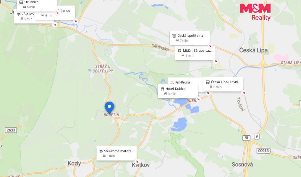 Pronájem zahrady 375 m², Stružnice – náhled fotky 8
