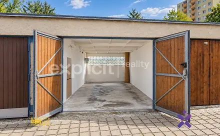 Pronájem garáže 20 m2, Zlín Prštné, ul. Růžová, Růžová, Zlín - Prštné