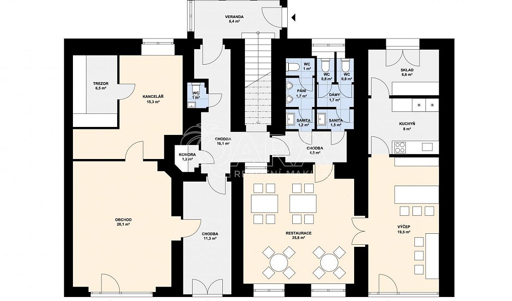 Prodej domu 287 m² s pozemkem 412 m², Postoloprty – náhled fotky 6