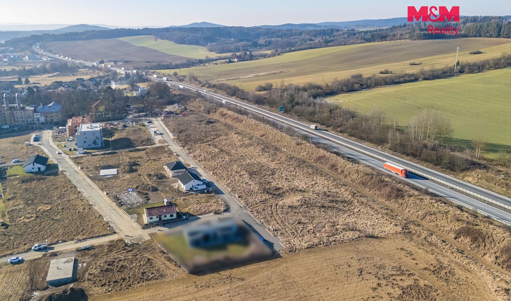 Prodej stavebního pozemku 822 m², Mýto – náhled fotky 2
