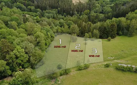 Prodej stavebního pozemku 2 215 m², Planá - Křínov, okres Tachov