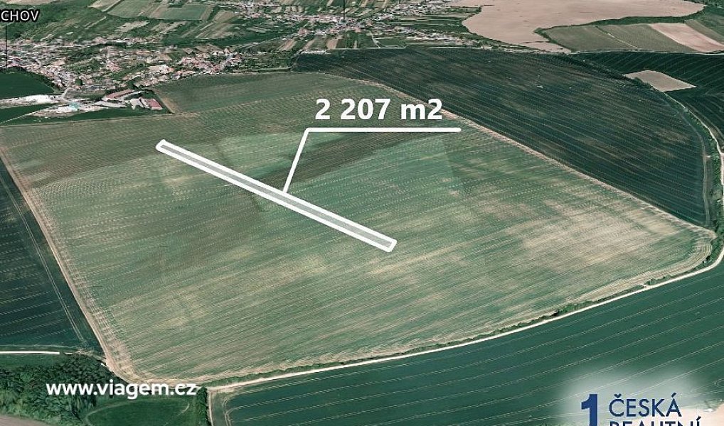 Prodej pole 551 m², Ořechov – náhled fotky 2