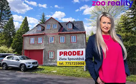 Prodej domu 200 m² s pozemkem 637 m², Husova, Vejprty, okres Chomutov