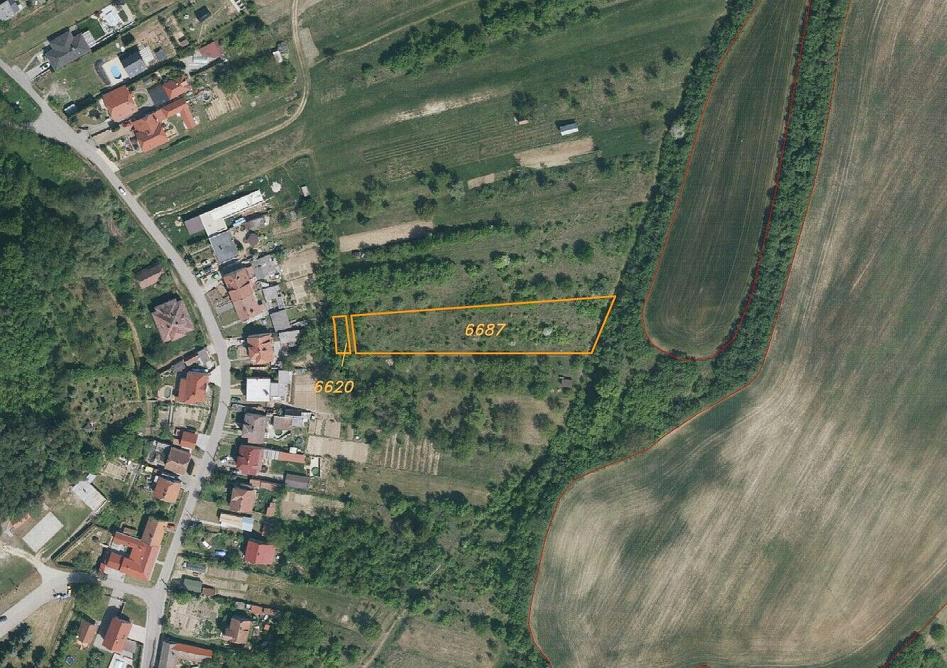 Prodej pozemku 2 669 m²