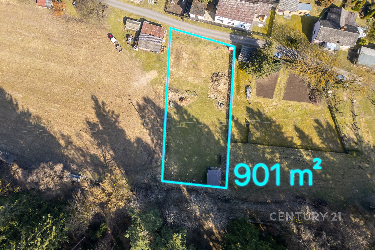 Prodej stavebního pozemku 901 m²